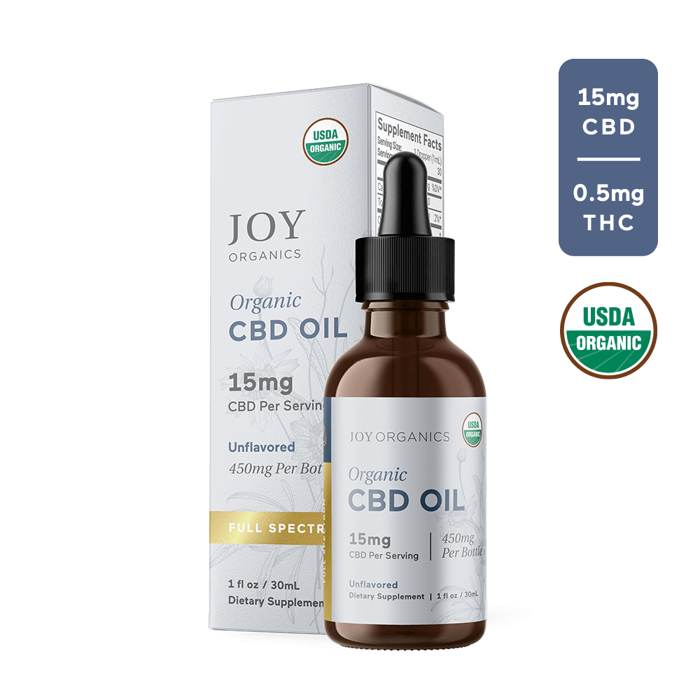 Deal of the Day! Joy Organics 450mg Full Spectrum #CBD Oil Unflavored: Was $44.99 Each. Today Only $31.96 with NO Coupon Code Required. -- shrsl.com/49x6o

#cbdoil #cbdsale #fullspectrumcbd