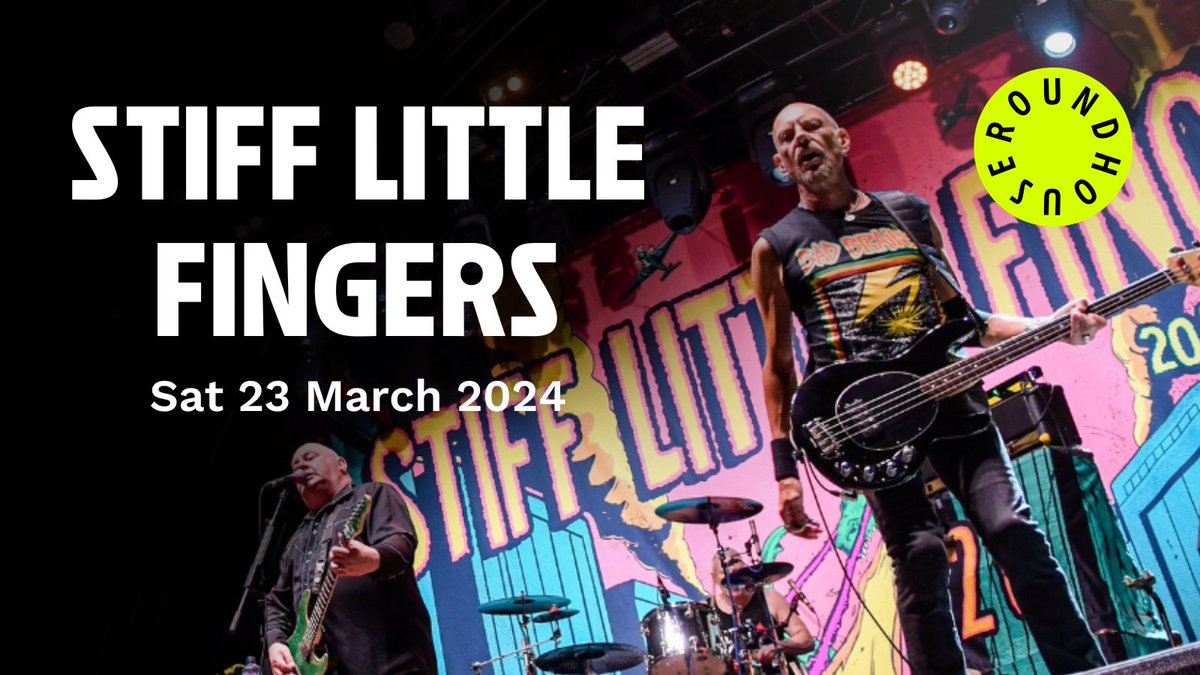 🚨New announcement!🚨 Renowned for their acidic, gritty, fast-paced punk sound, @RigidDigits returns to the Roundhouse main space this March!🤘 General sale this Friday 27 October @ 10AM! 🎟️rb.gy/pdjsh