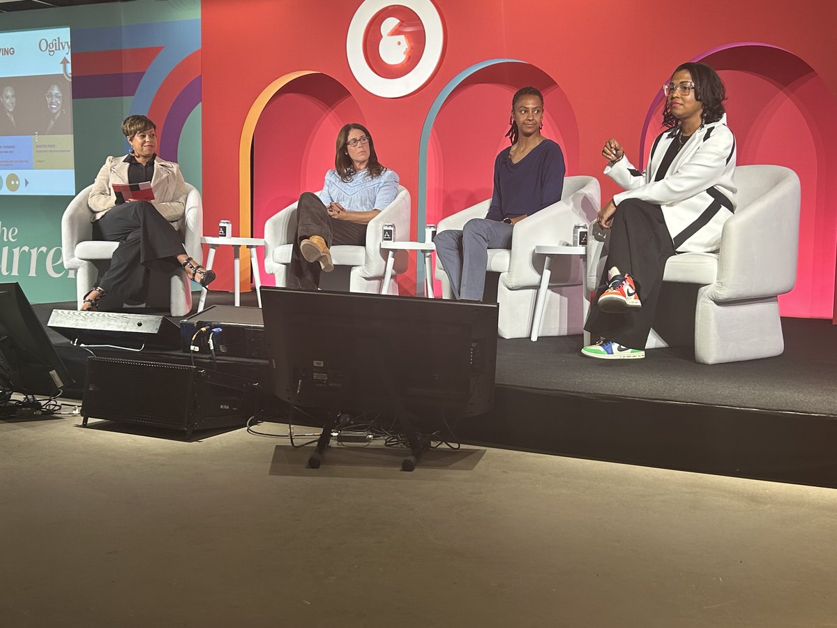 womancorp's tweet photo. Our CEO @ZakiyaERA spoke on a panel at Ad Week NY with our friends from @ogilvy last week! "To sway equality skeptics, highlight personal benefits. ERA means equality for ALL. Engage where they are. Woman Corp  unites for real change." 
 
@Adweek https://t.co/VZy35wn4Zg