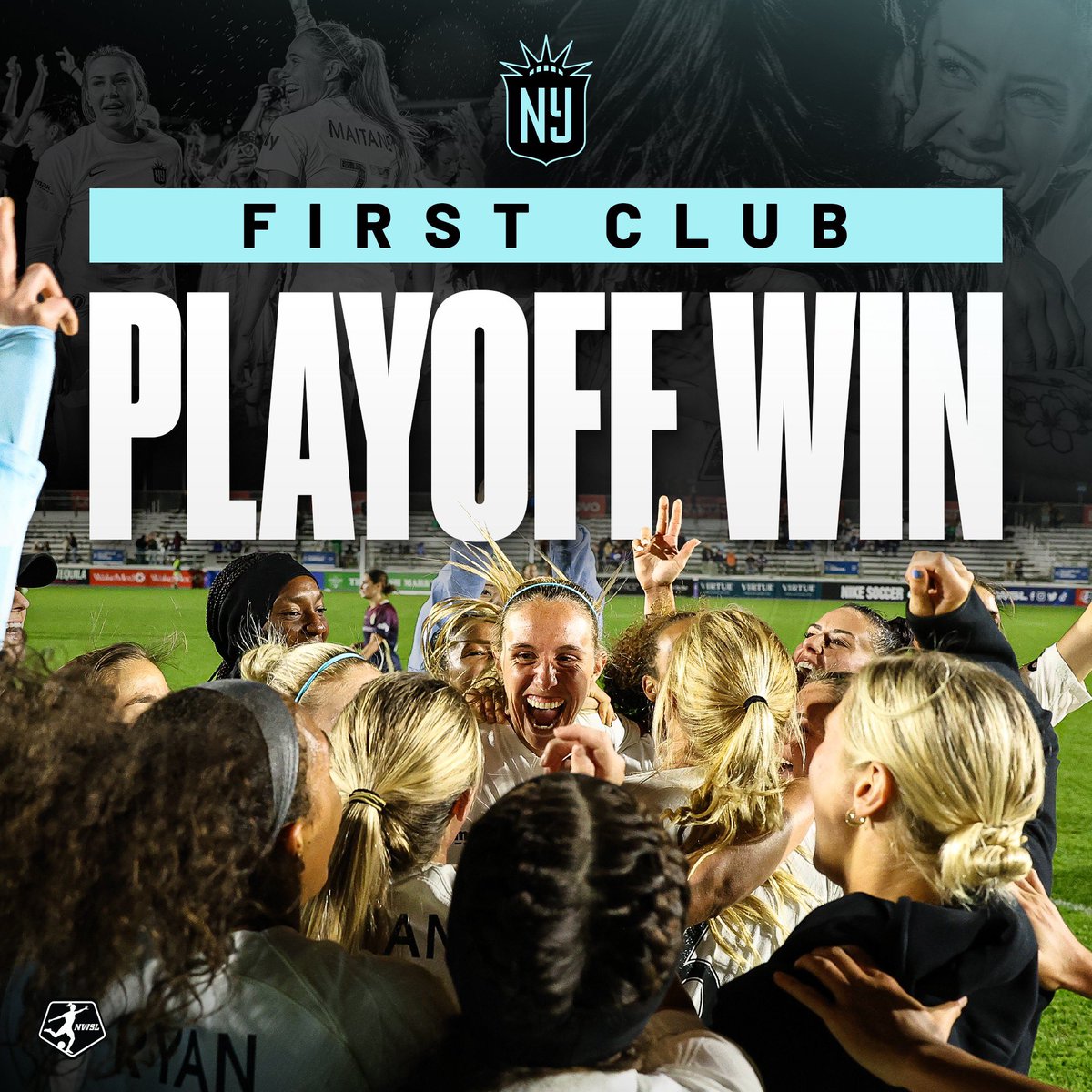 NWSL's tweet photo. HISTORIC VICTORY FOR GOTHAM 🖤 https://t.co/23A4Tfa3zW