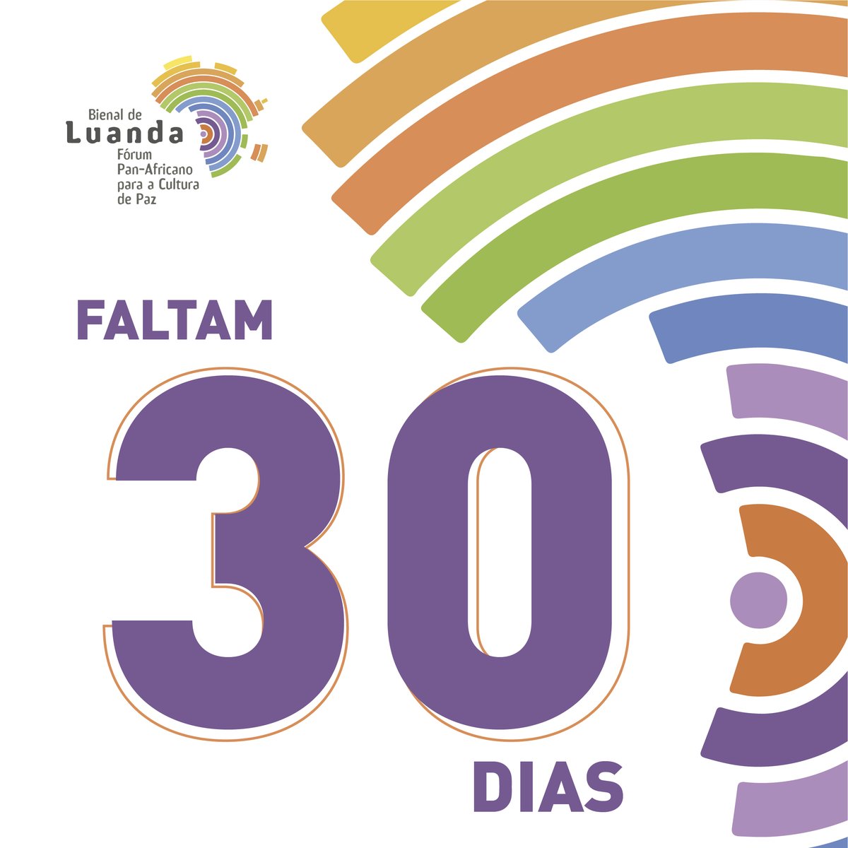 Cada dia mais próximo do evento, Bienal de Luanda 2023! Faltam 30 dias.

#Vemaí #evento #maispróximo #Luanda2023 #cadadia
