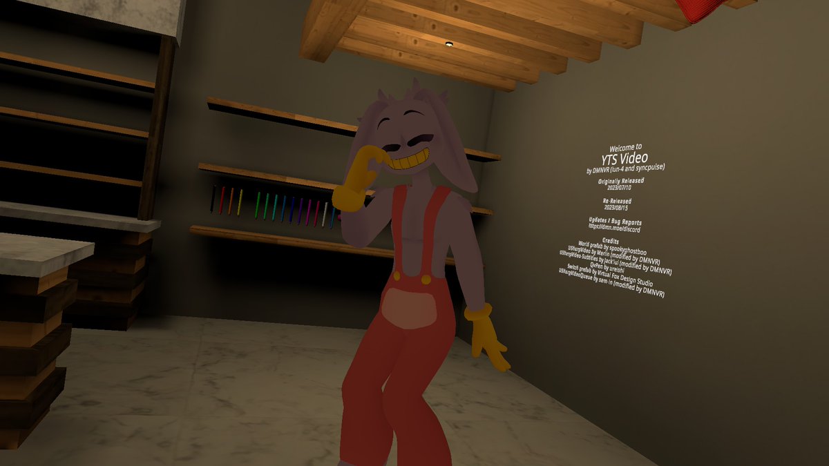 voidisderpy's tweet photo. Making #tadc vrchat content https://t.co/kmi3VcJ7a6