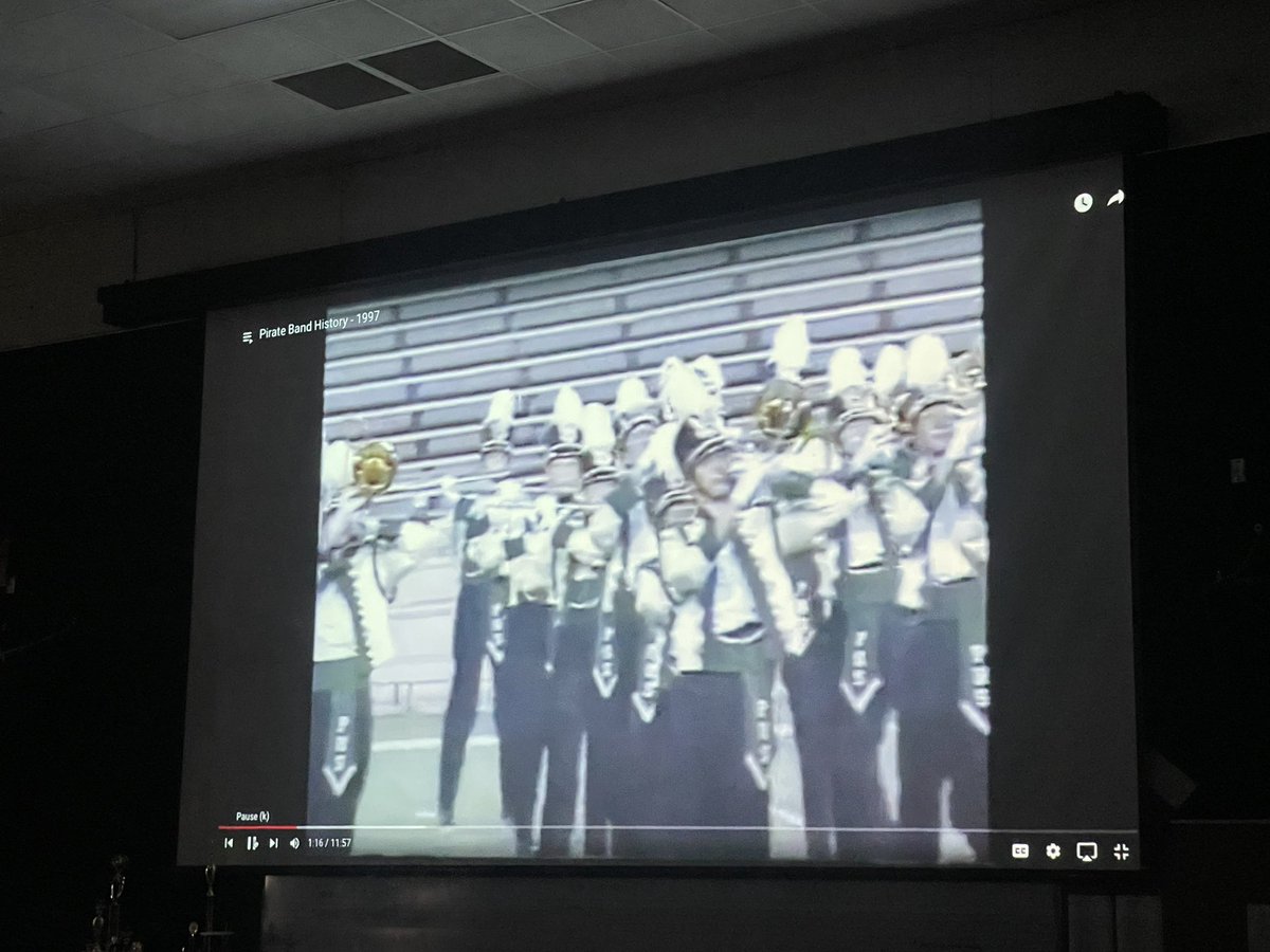 Pirate Band Video History: Where the Tradition Began. 1997, “Ballet Sacra”
The 1st of 3 UIL State Marching gold medals for the Pirate Band!
#gopirateband #eyeswithpride #performanceofpride