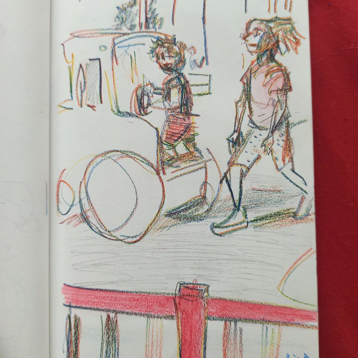 ClaseDibu's tweet photo. Revisando sketchbook. https://t.co/A4FQga8eGi https://t.co/09krLeMpkO