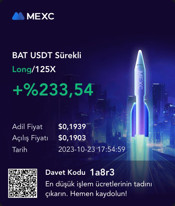 Engin_Crypto's tweet photo. $BAT güncelleme 🔄

Geri çekilmedi sabredemeyip 0.19$ seviyesinden yarımR giriş yaptım. Diğer alış emrim 0.183$

Bakalım nasıl olacak. 

#batusdt #batcoin #BasicAttentionToken #BasicAttention #crypto https://t.co/HRfDZeoQH6