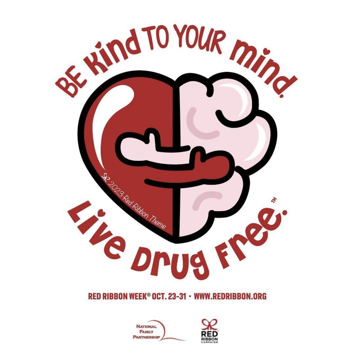 HerrenProject's tweet photo. This week is Red Ribbon Week.® This year's theme is Be Kind to Your Mind. Live Drug Free.™ This year’s theme is a reminder that everyday Americans across the country make significant daily contributions to their communities by being the best they can be.

#redribbonweek https://t.co/MXr6AWaOXm