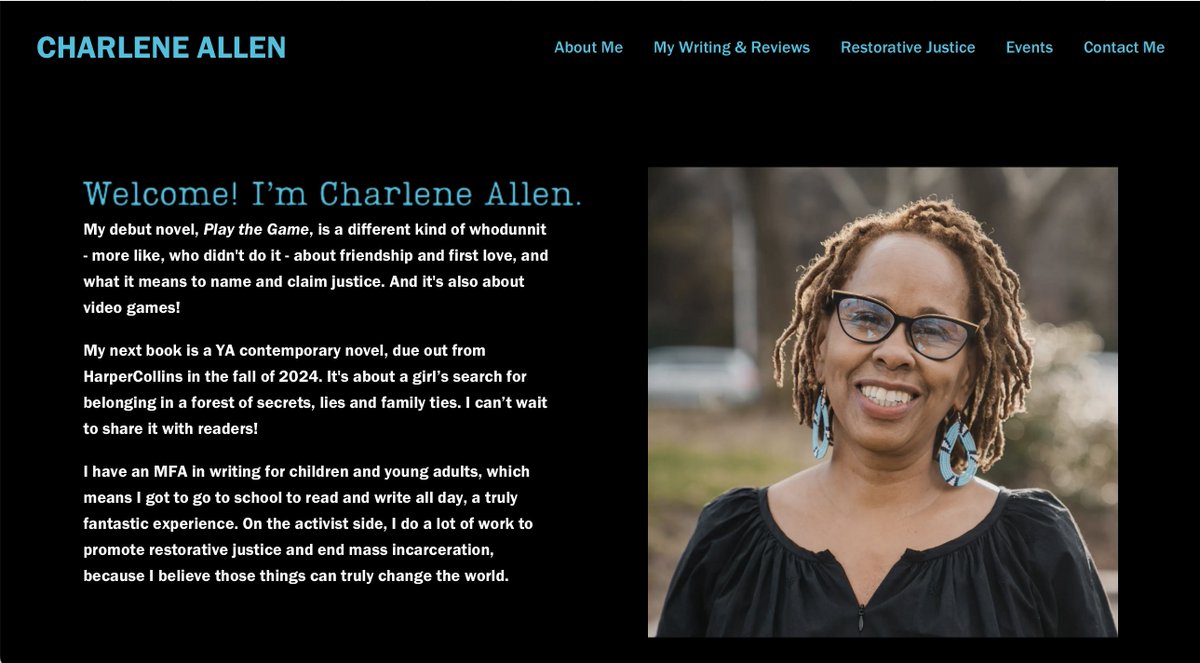 Come visit my new website at charleneallen.com! What do you think?