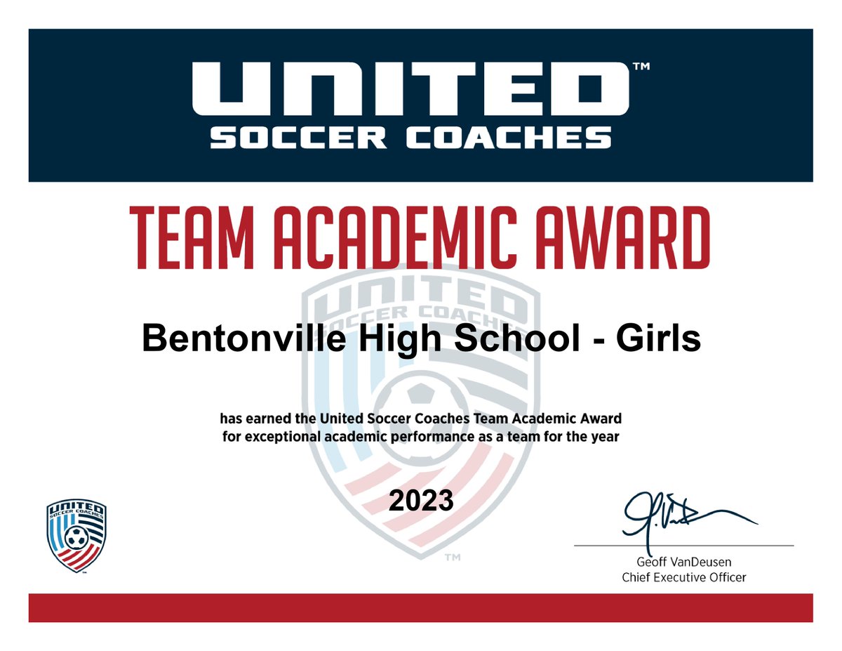 Excellence in the classroom and on the field. Very proud of these girls.
#WhereExcellenceLives