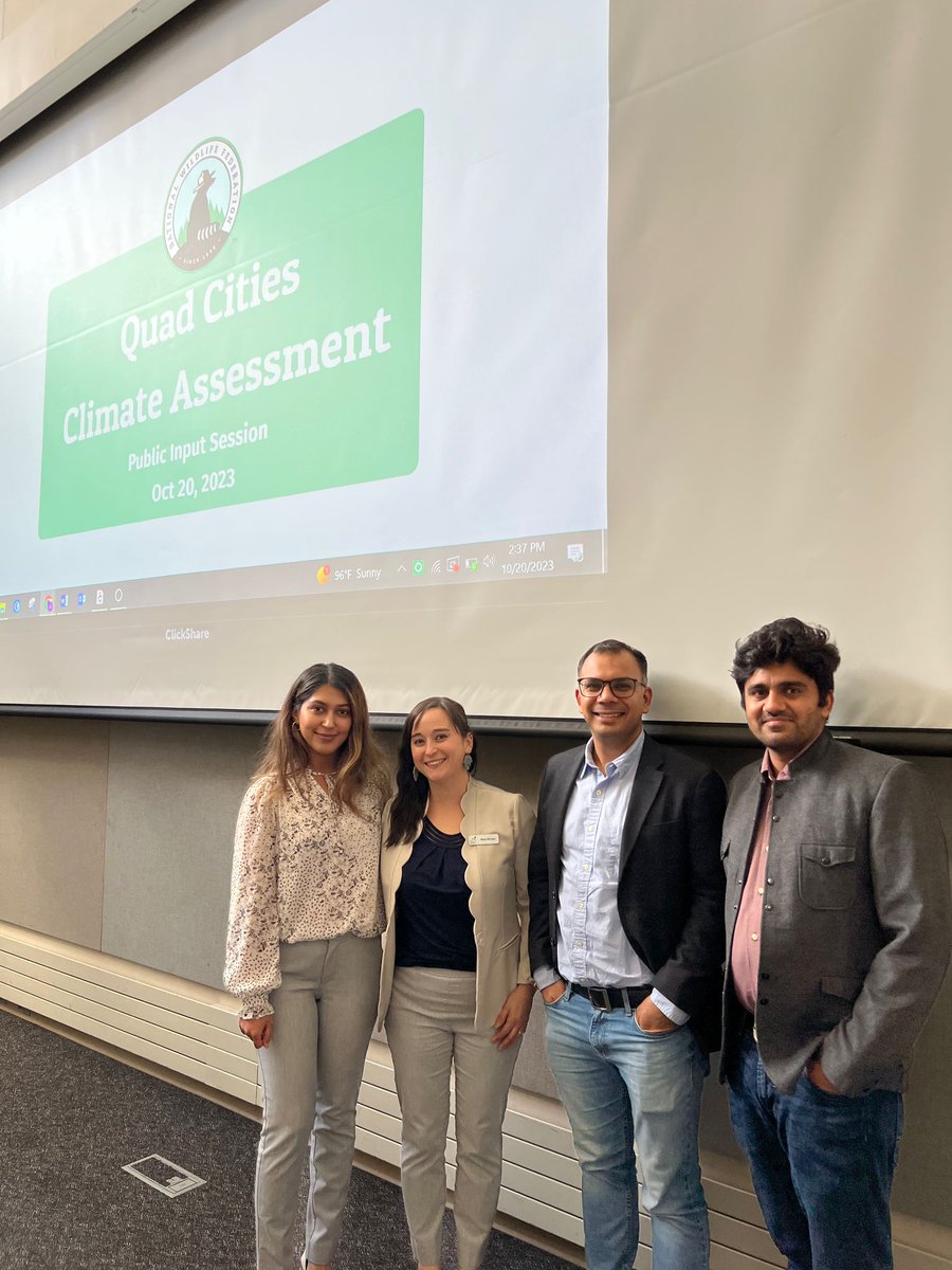 DPI_Climate's tweet photo. DPI is helping community members in designing sustainable solutions and developing climate assessment report over QUAD city region - with @NWF and @PrairieRivers https://t.co/yp2zYpzsho