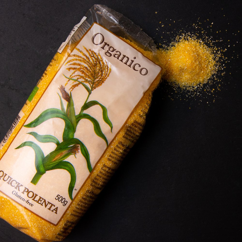 Polenta is one of the most versatile but under-utilised staples in the modern kitchen. It is great value for money and delicious! 🌾 Find at our online shop below! organicorealfoods.com/collections/po…