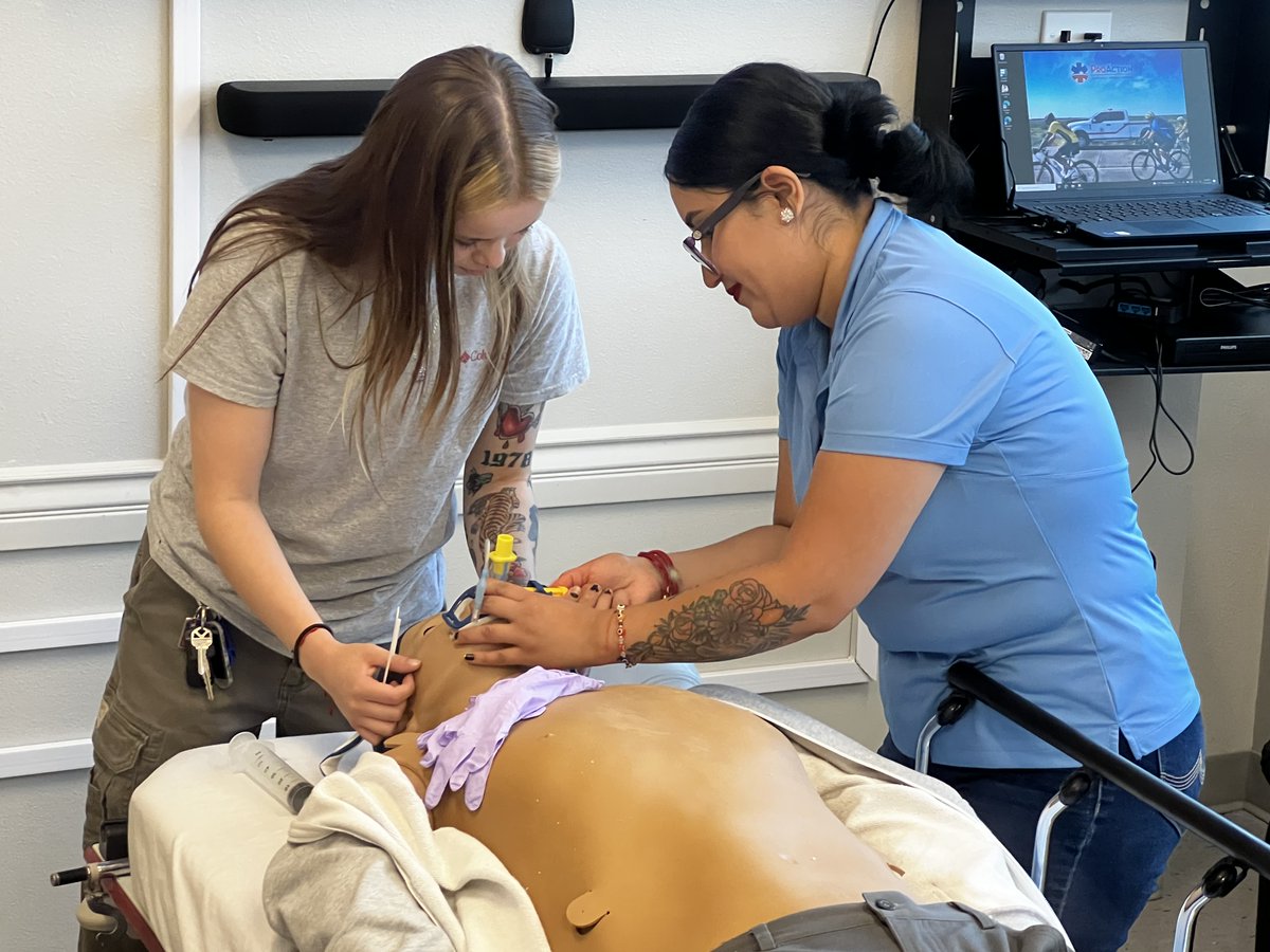 ProActionEMS's tweet image. Looking for the best EMT training? Look no further! Our experienced instructors will provide you with top-notch training. Sign-up to take a tour of our school zurl.co/zUCn?

#EMTtraining #EMTClass #EnrollNow #FirstResponders #EMTTraining #CareerGoals #FutureEMT