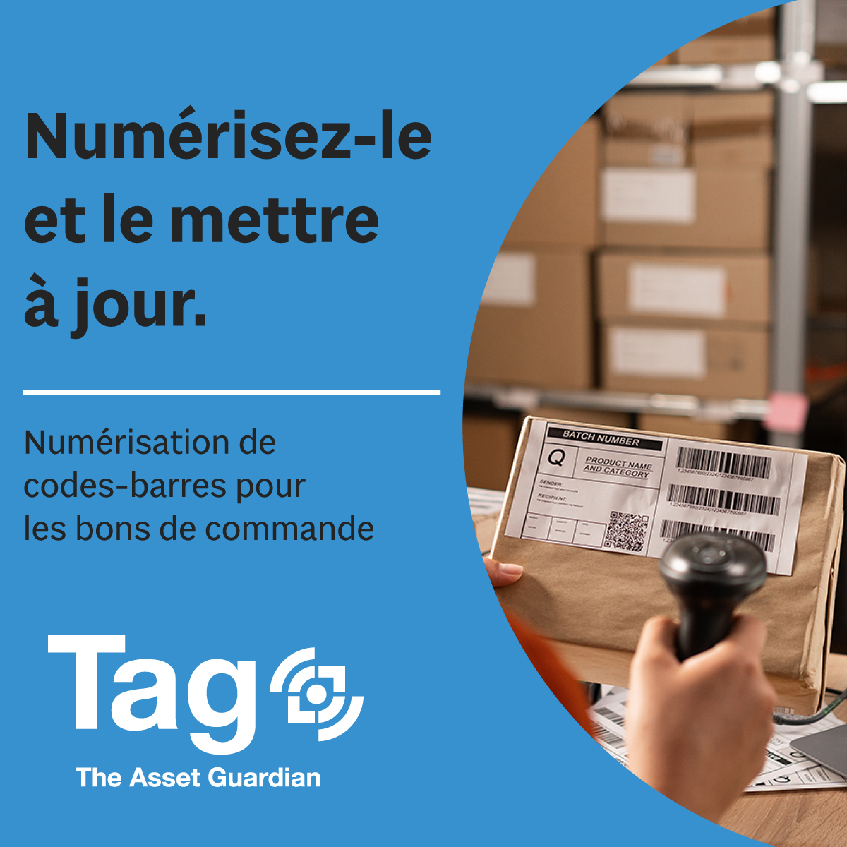 VerosoftDesign's tweet image. 📦🔍 As simple as scanning it and updating it.  Faster and more accurate PO updates with #TAG. 
Learn more about this feature by booking a demo at vist.ly/f8f7
#SimplifyWorkflow #BarcodeScanner #ProductivityBoost #Efficiency #assetmaintenance #cmms #eam