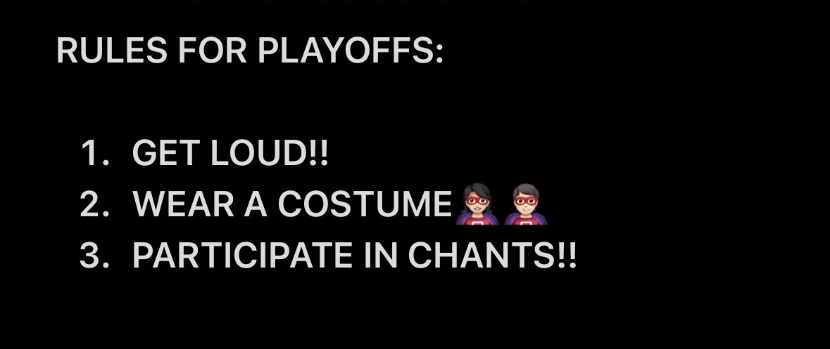 TITANS TAKE ON PLAYOFFS THIS FRIDAY AGAINST CHIPP!! THEME WILL BE COSTUMES !🦸🏻‍♀️🎃 GAME STARTS @ 7PM , @ CHIPP!!  LETS GET LOUD FOR PLAYOFFS!!!📣
