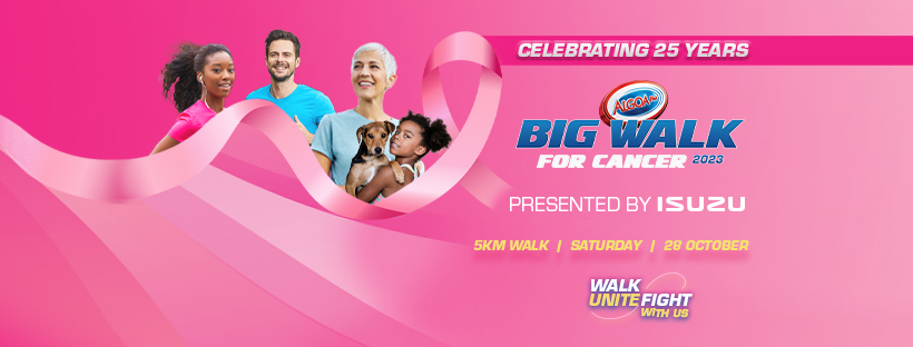 🎉  5 days to go until the Algoa FM Big Walk for Cancer, presented by ISUZU South Africa! 🏁
It will be taking place live from three locations: Gqeberha, East London, and George! You can still participate virtually from anywhere in the world!

Enter here: ow.ly/qt2s50PZB1A