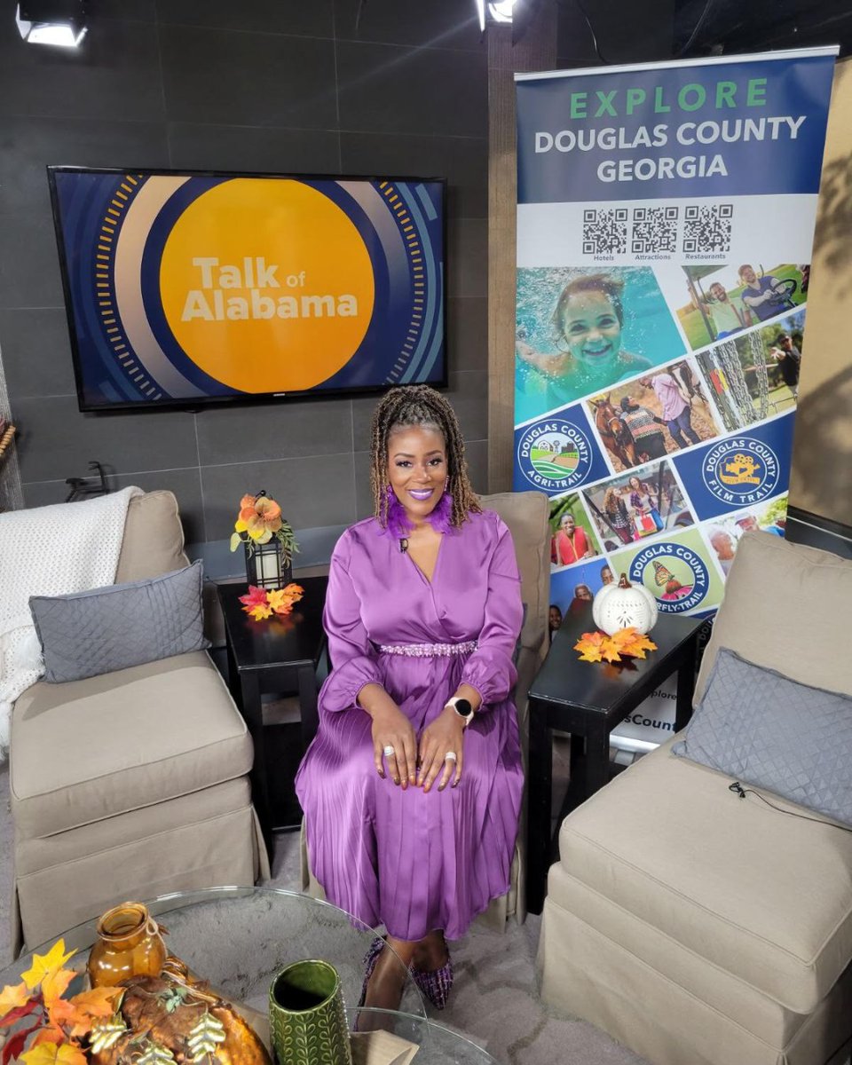 DCTT is back with ABC 33/40 Talk of Alabama. Stay tuned for the full interview! #ExploreDouglasCountyGA #TalkofAlabama