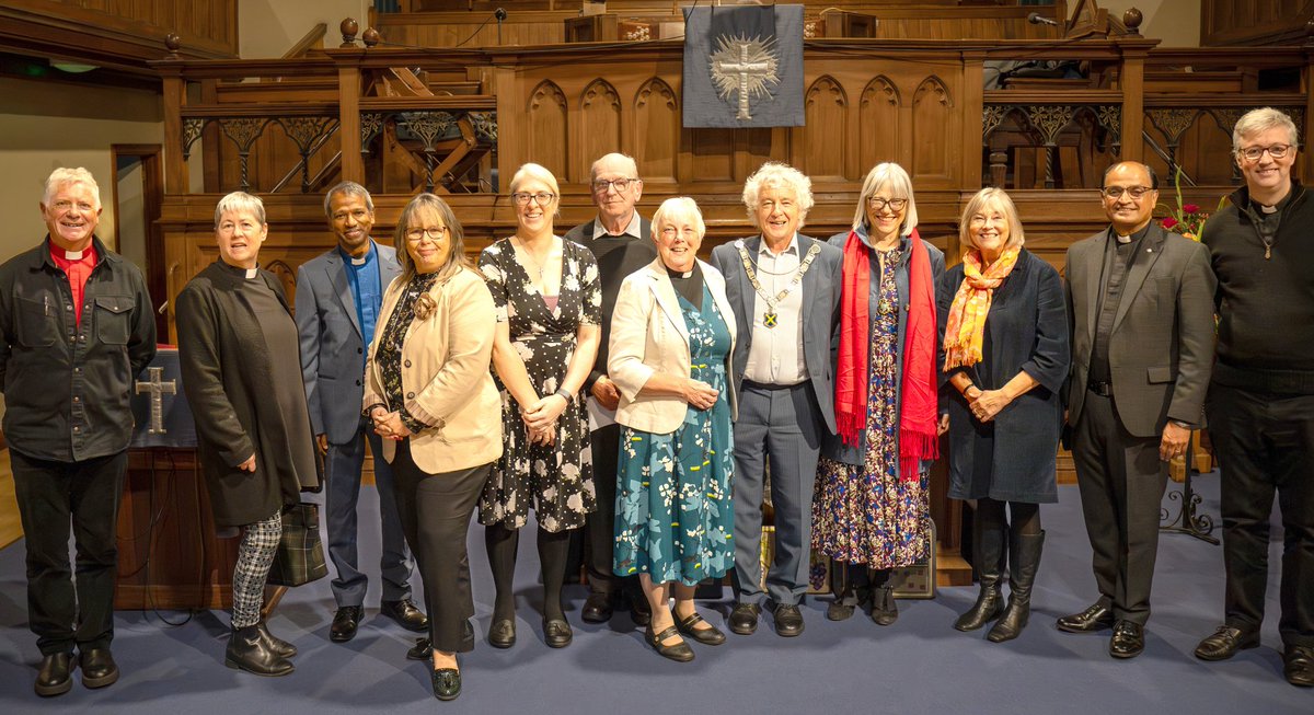 Wonderful service last night commissioning two new Anna Chaplains from St Albans Deanery and an Anna Friend from St Albans Methodist Chuches to join me. Great to be growing this valuable ecumenical chaplaincy, that supports people in later life <a href="/diostalbans/">The Diocese of St Albans</a> <a href="/MethodistGB/">The Methodist Church</a>