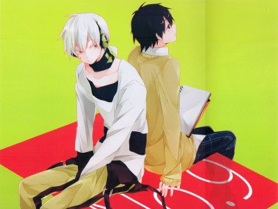 Official art - Konoha and Haruka