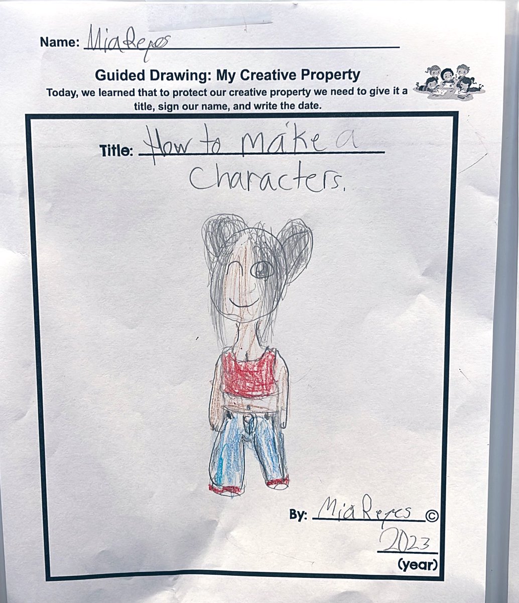 LibrarianSKI's tweet image. • Our second grade @Berkshire_BCPS 🦅 eagles identified copyright in books and how to protect their own creative property • #bcpslms @BCPSLMP #DigCitWeek #DigitalCitizenship