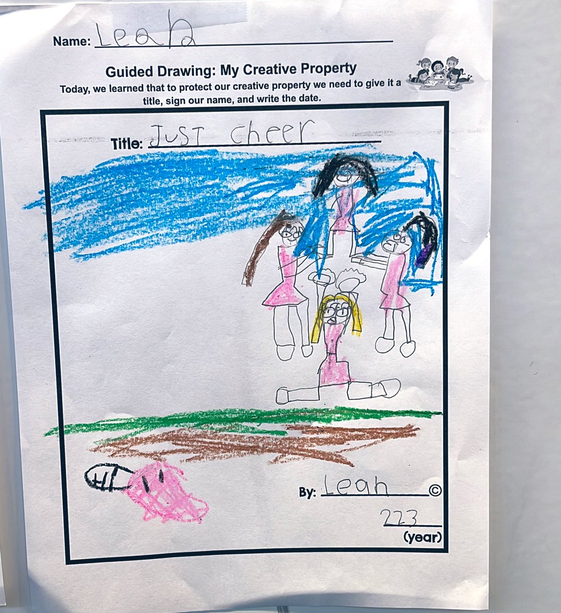 LibrarianSKI's tweet image. • Our second grade @Berkshire_BCPS 🦅 eagles identified copyright in books and how to protect their own creative property • #bcpslms @BCPSLMP #DigCitWeek #DigitalCitizenship