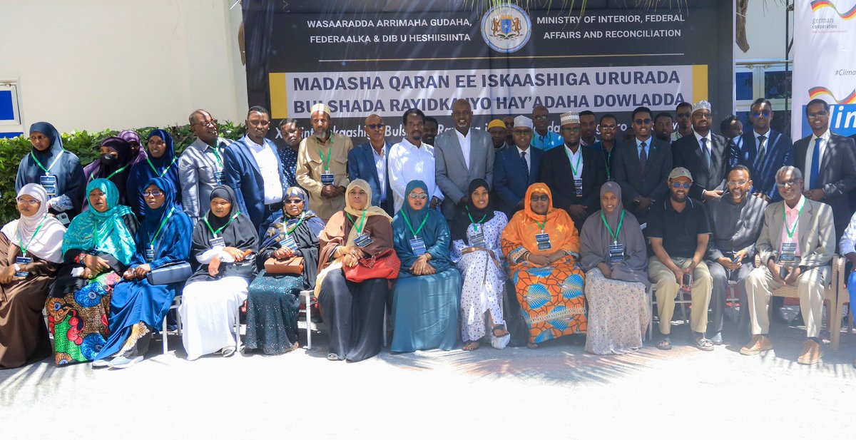 MAQSO4's tweet photo. The Chairperson of National Union of Somali Students Avv Nasro Abdullahi Abdirahman  is attending the National Civil Sociaty and Government Institutions Cooperation Forum by @moifarsomalia. https://t.co/SSe3tyBbM8