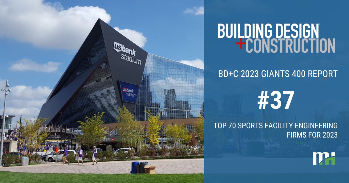 Morrison Hershfield (@morrhershfield) on Twitter photo Morrison Hershfield ranks #37 on the Top 70 Sports Facility Engineering Firms for 2023 on <a href="/BDCNetwork/">BD+C Media</a> 2023 Giants 400 Report. Check out our ranking here: hubs.la/Q026q3VV0
#Engineering #SportsFacilities Morrison Hershfield ranks #37 on the Top 70 Sports Facility Engineering Firms for 2023 on <a href="/BDCNetwork/">BD+C Media</a> 2023 Giants 400 Report. Check out our ranking here: hubs.la/Q026q3VV0
#Engineering #SportsFacilities