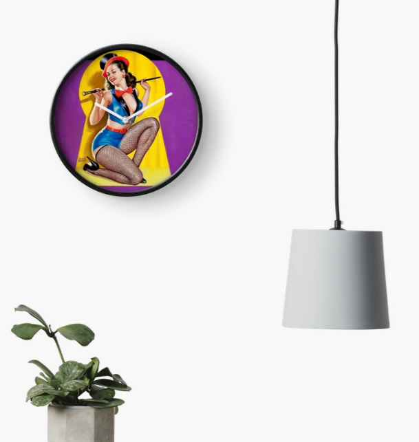 PulpArtMedia's tweet photo. Keyhole Dancer Pin-Up Art Clock from Whisper Magazine Cover Art (November 1950) by Peter Driben
Available Now: https://t.co/UvaMIVQvtf
#peterdriben #pinup #pinupart
https://t.co/C2lHV92qOU