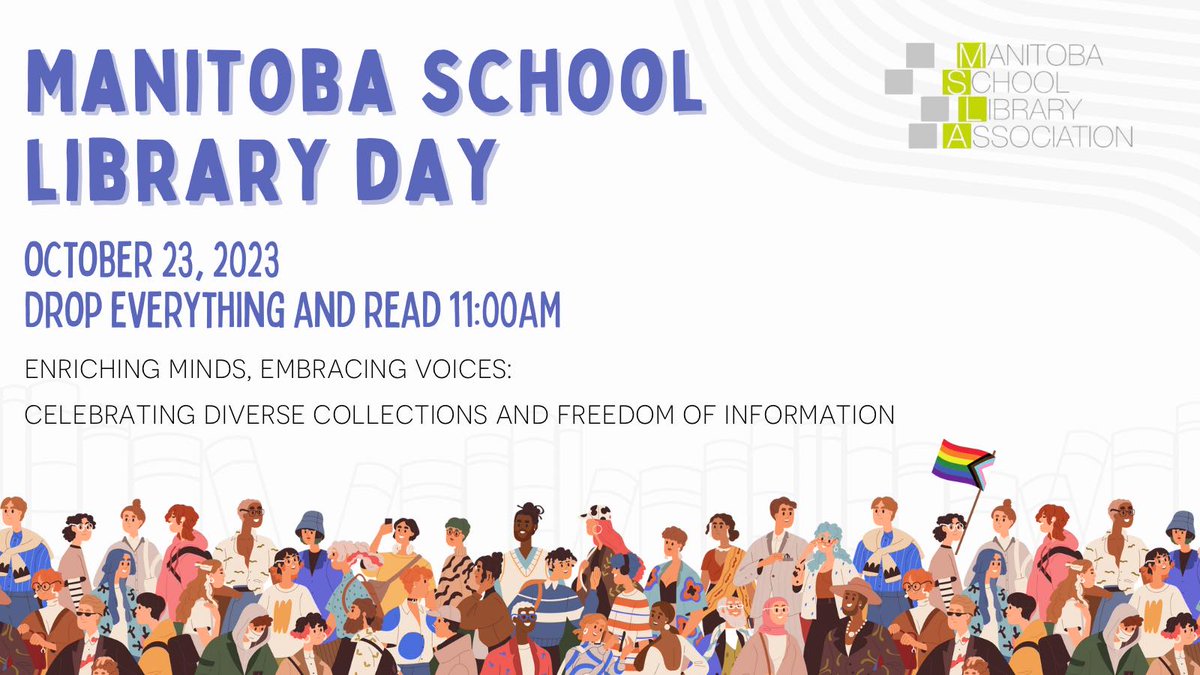 RETSDschools's tweet image. Today is Manitoba School Library Day! Many of our schools will be taking part in the @_MSLA_ “Drop Everything and Read” challenge, which encourages students of all ages to put aside distractions and spend 30 minutes reading. This is a great idea for all of us! 📚