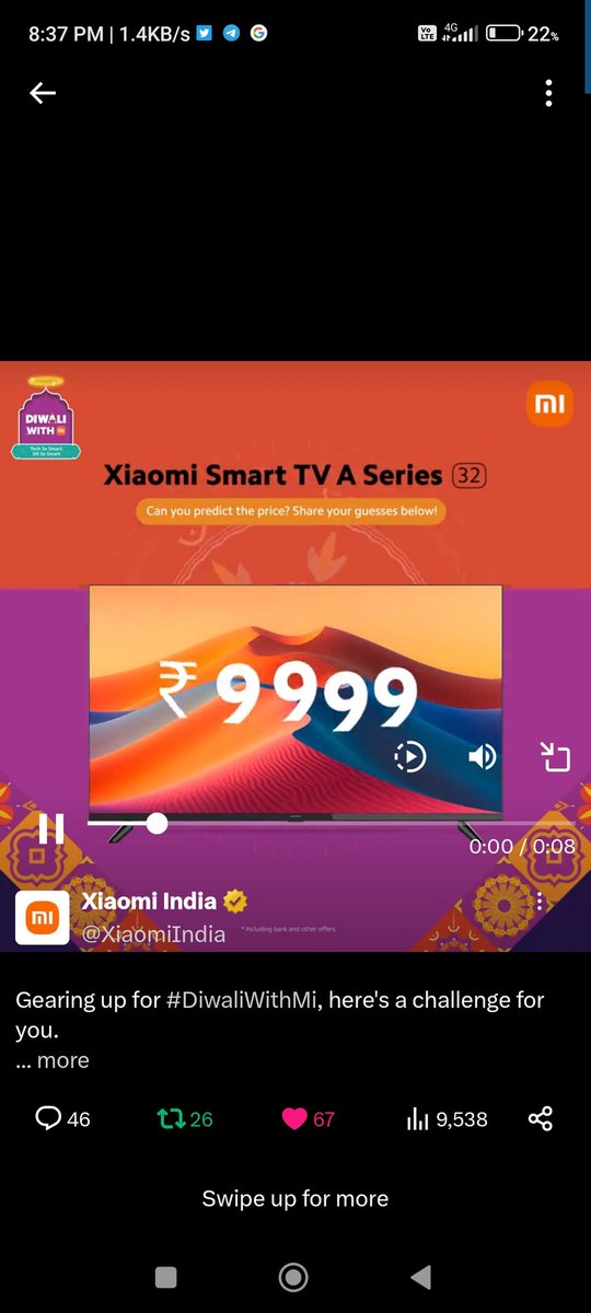 top__anny's tweet image. I Guess - ₹9,999*
#DiwaliWithMi #XiaomiSmartTV #TechSeSmartDilSeSmart @XiaomiIndia 
Join 
@Scarlet_Gargee 
@Gayathrimohan_ 
@mysterioussu 
@blessedkamal 
@Wasimkh110 
@NeePareek 
@navya_ruchi 
@Sandeep13_ 
@FulSachin 
@tripanju17 
@hey_its_amisha 
@imMeet17 
@simmisaini5