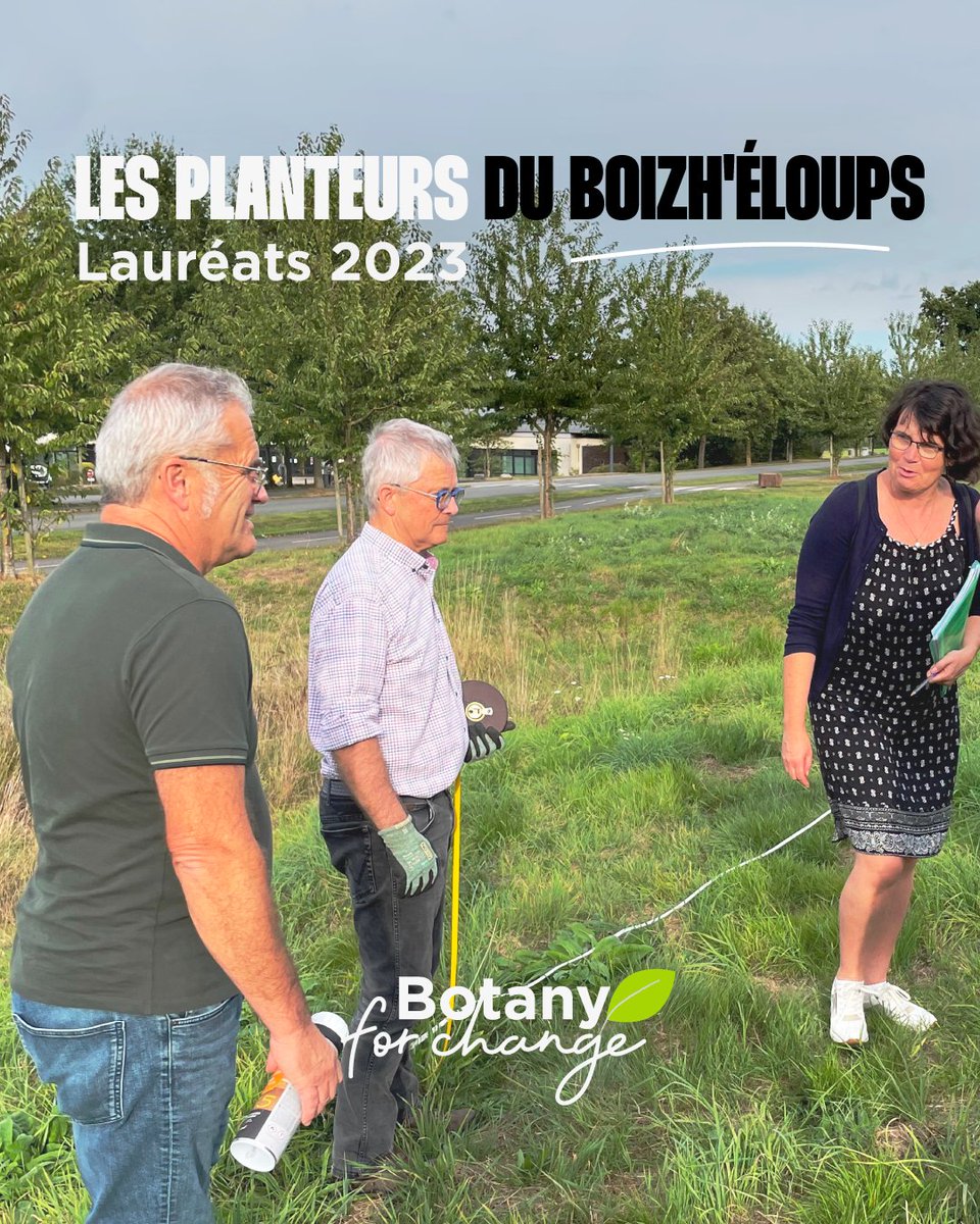 Les Planteurs du Boizh'éloups, lauréats #BotanyForChange 2023 ne s'arrêtent plus ! Ils ont rencontré les services techniques de la ville pour la préparation des terrains et les plantations d'arbres sont planifiées ! 👉 Le 22 novembre avec les scolaires et le 25 novembre avec tous