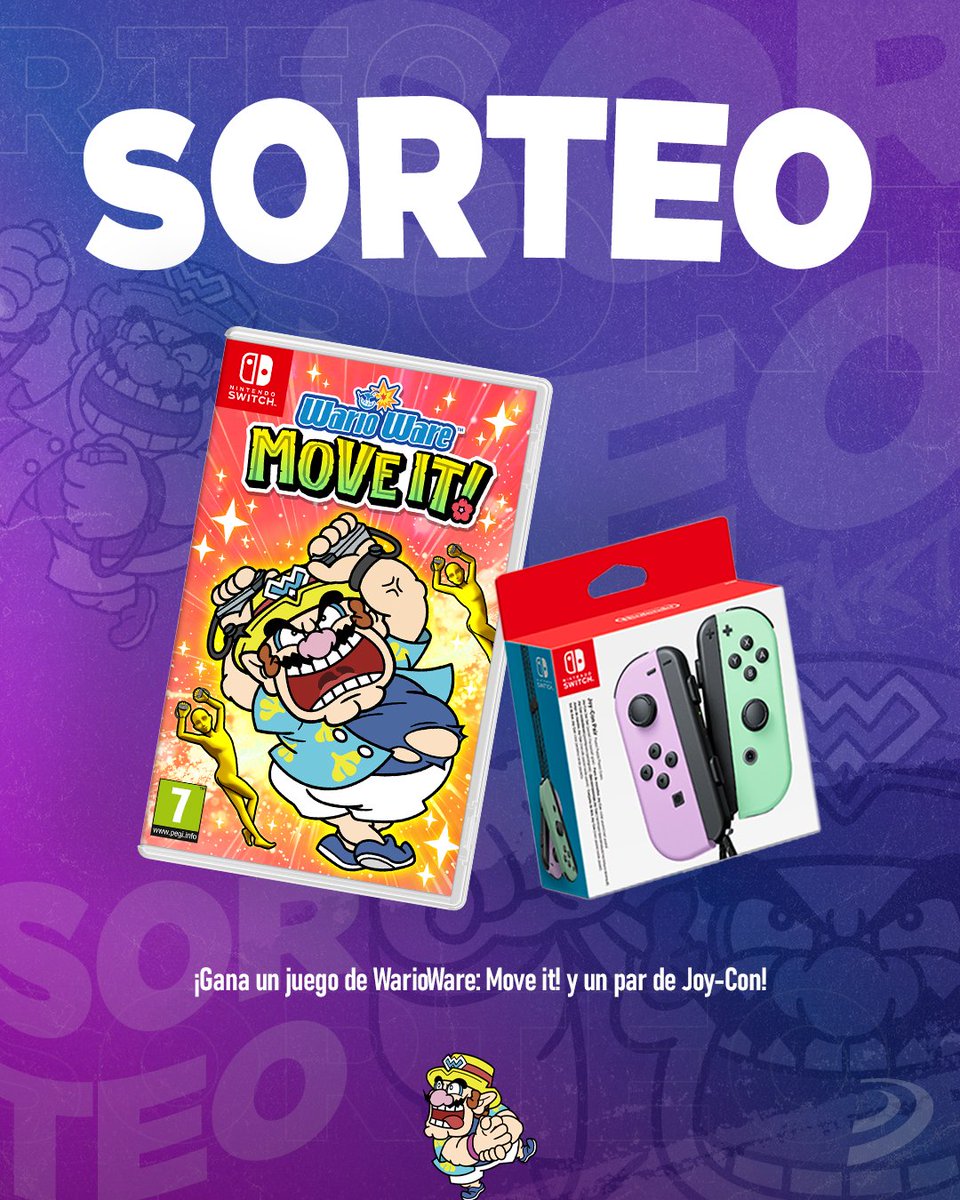 SORTEO 🔔 ¡Consigue x1 WarioWare: Move it! y un par de Joy-Con de Nintendo Switch!

➡️ Siguenos <a href="/3djuegos/">3DJuegos</a> 
➡️ RT este tuit
➡️ Usa #FiestaConWarioWare y menciona con quién jugarías

Solo España y hasta 23:59*