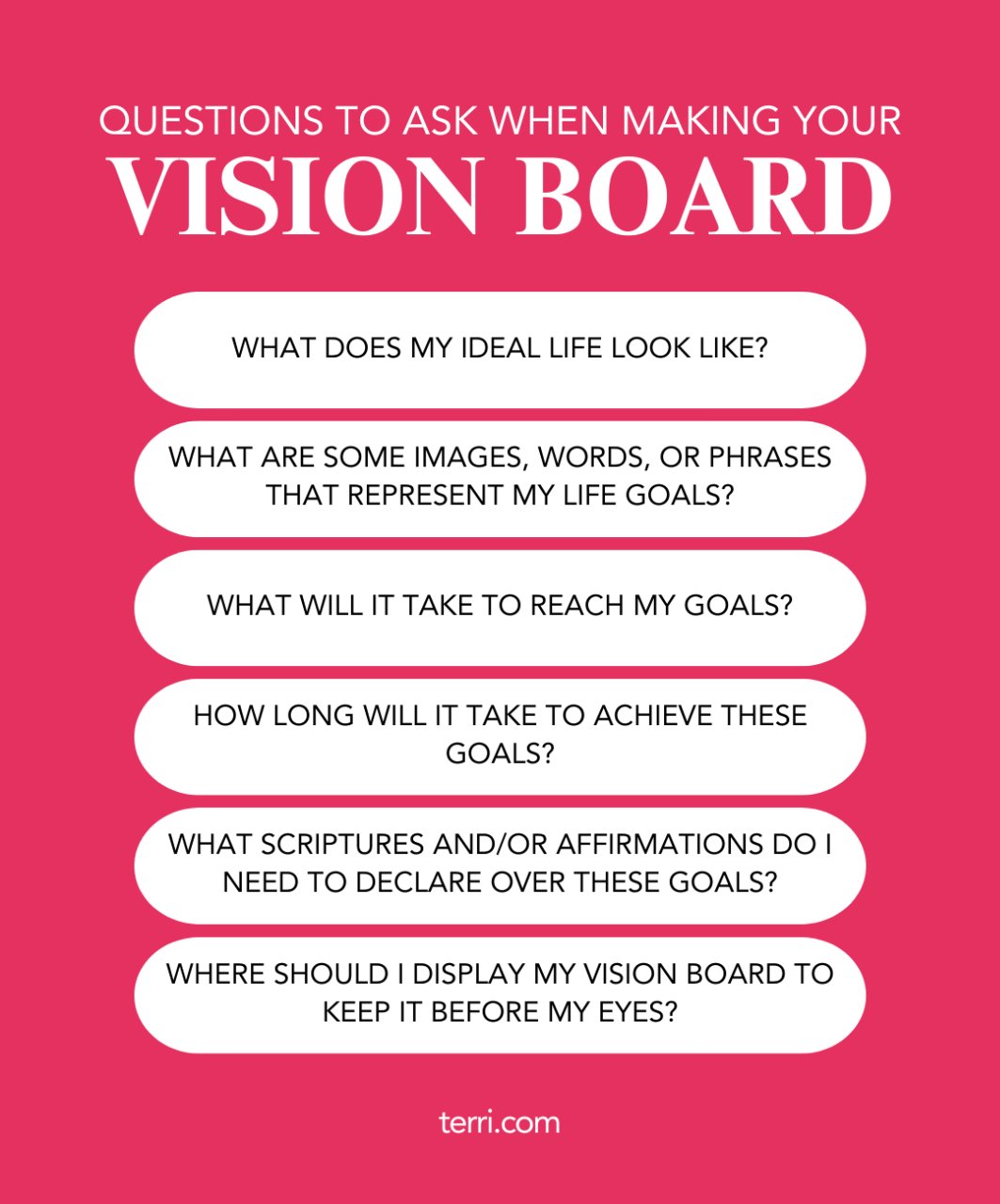 Create A Vision Board To Help You Achieve Your Goals