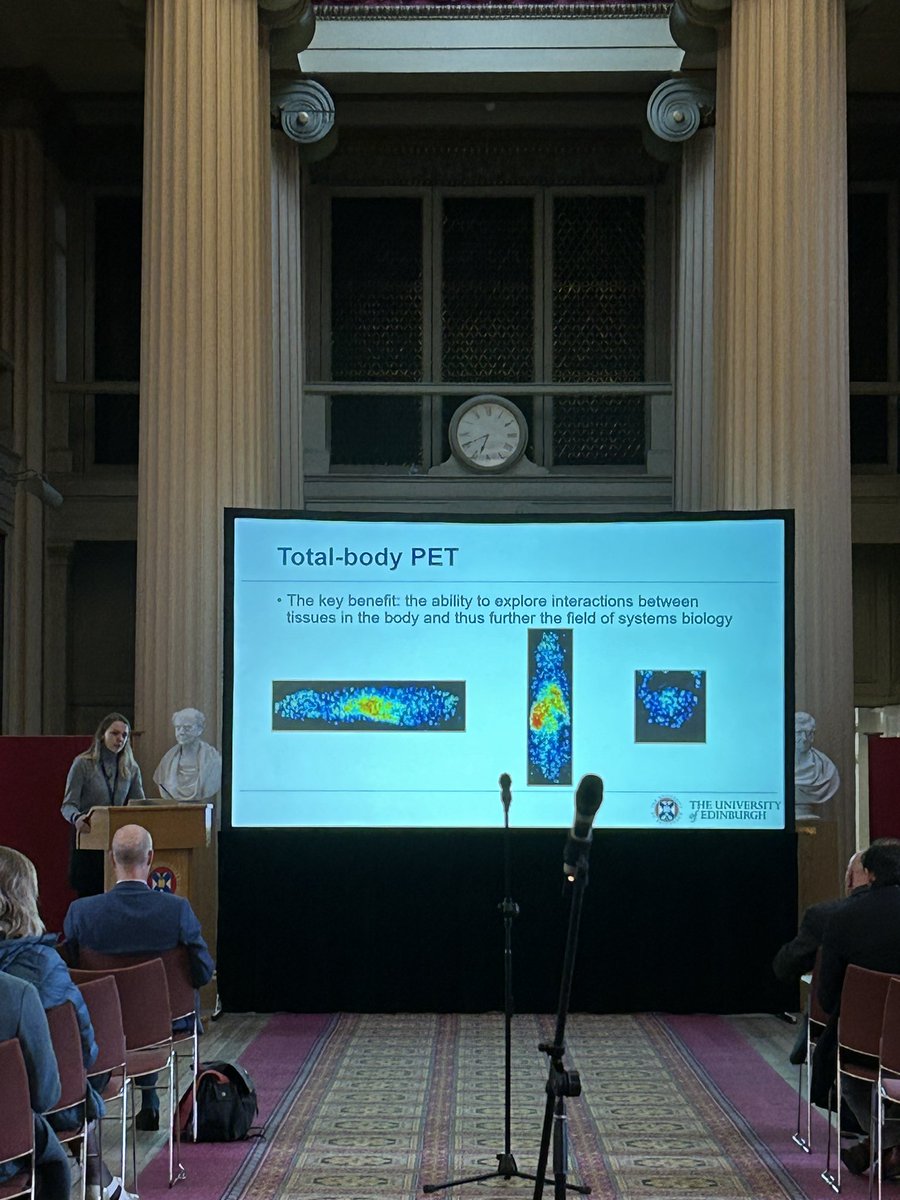 The 3rd Proffered Talks of day 1 are on New PET tools and applications, chaired by Paul Marsden.
🎤 We start with “Network-Based Correlation Analysis with Preclinical Total-Body PET Data Reveals Distinct Bone Physiological Networks” from Abigail F. Hellman
#PETisWonderful2023