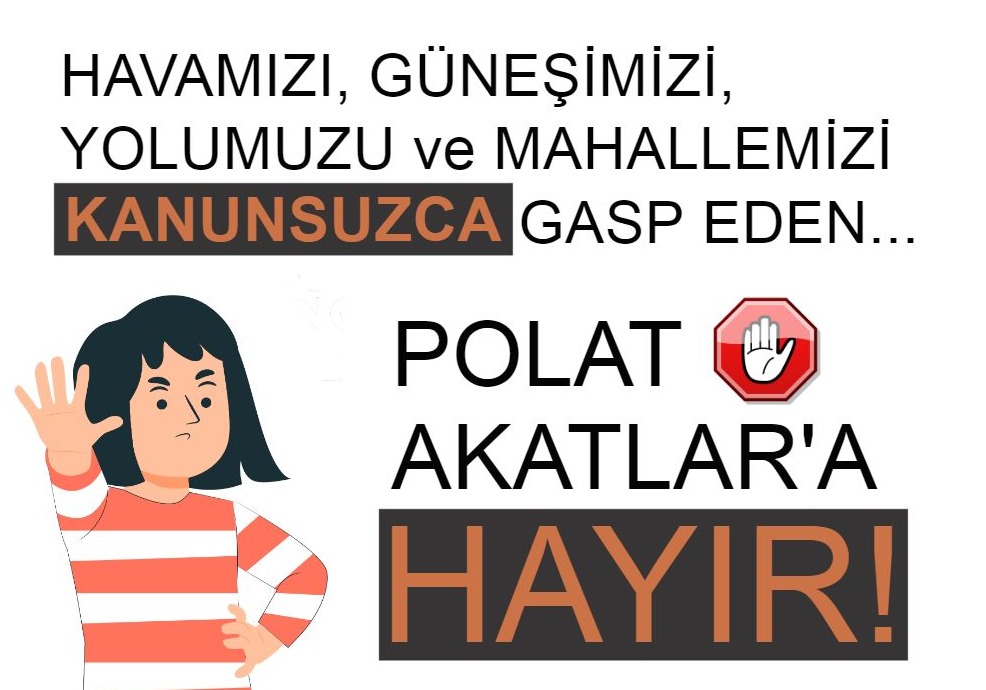 4Gazeteciler's tweet photo. Levent Mahallesi ve 4. Gazeteciler Sitesi sakinleri olarak hakkımızı savınmaya devam ediyoruz. Kanunsuzca devam eden ve mahallemizi katleden Polat Akatlar'a hayır! https://t.co/E4hm0WJJ2Q