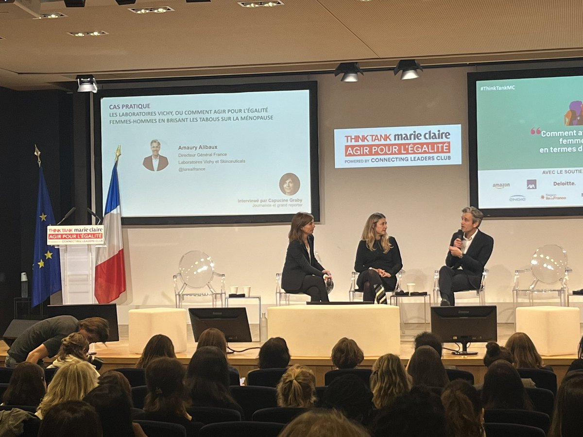Marie Claire (@marieclaire_fr) on Twitter photo Comment agir pour l’égalité femmes hommes en brisant les tabous sur la ménopause ?
L’intervention de Amaury Alibaux et Anne Laure Thomas du groupe <a href="/lorealfrance/">L’Oréal Groupe en France</a>
#thinktankmc #event #egalite Comment agir pour l’égalité femmes hommes en brisant les tabous sur la ménopause ?
L’intervention de Amaury Alibaux et Anne Laure Thomas du groupe <a href="/lorealfrance/">L’Oréal Groupe en France</a>
#thinktankmc #event #egalite