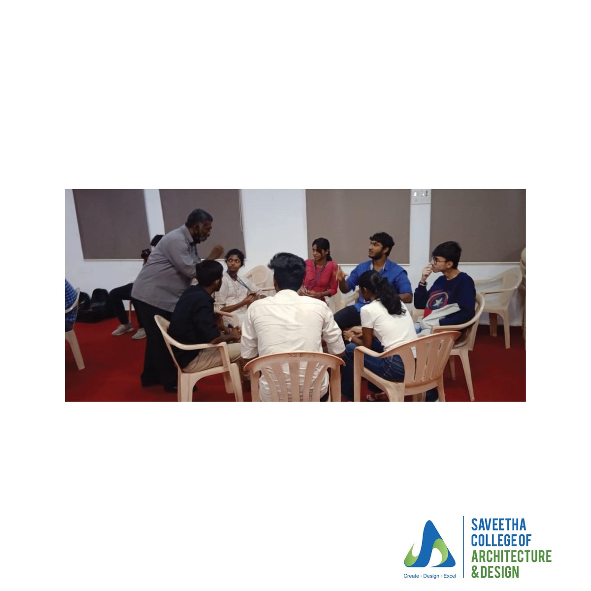 SCAD_Chennai's tweet photo. Dr. A. Alaguselvam., Script Writer, HOD -Tamil Department was invited to conduct workshops on "Scriptwriting - Story Searching, Story Telling, Observation, Reading, Making one minute Video" on 23rd Sept 2023
@SIMATS2
@VC_SIMATS
@DNagammal83402 
#workshop #college #TrendingNow https://t.co/hcdcJixyhC