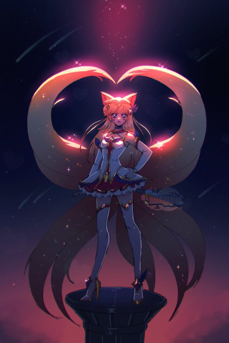 [閒聊] 繪師分享-mugget 星光守衛者系列