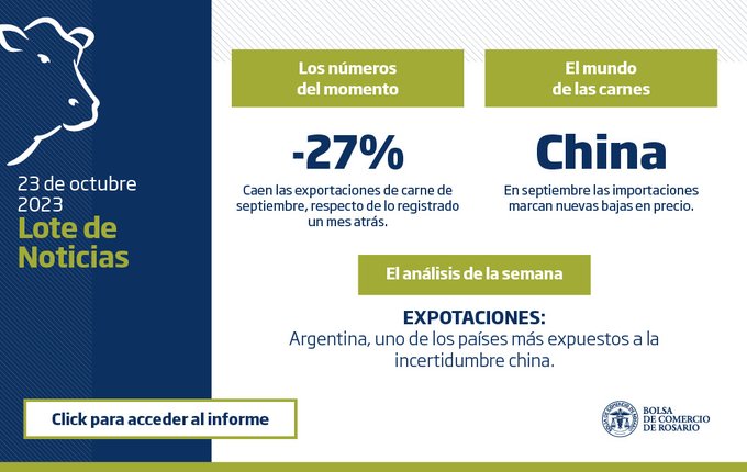 Exportaciones de carne: las señales que llegan desde China encienden alertas en la industria