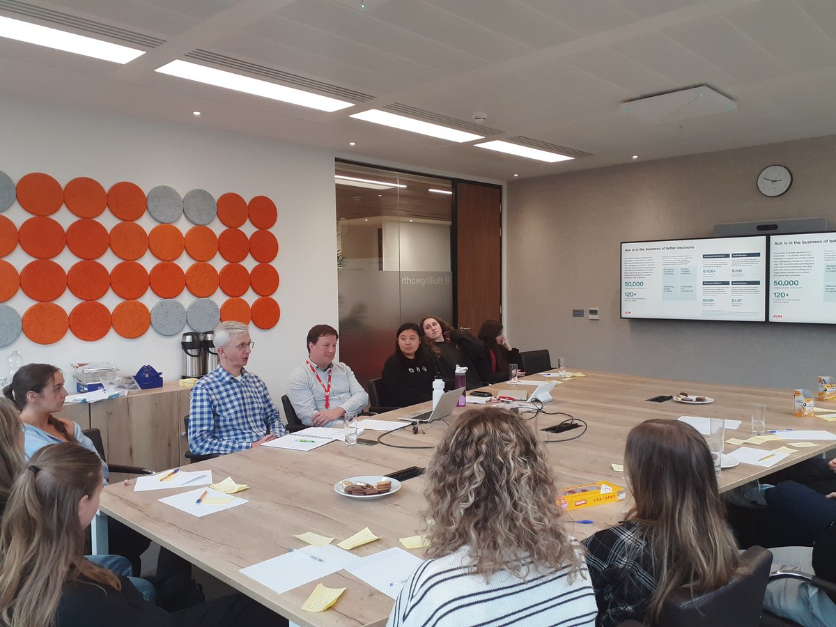On Friday <a href="/CareerReadyUK/">Career Ready</a> students from <a href="/PoyntonHigh/">Poynton High School</a> had a masterclass on personal branding during their visit to Aon's Manchester office and learnt about Aon and the roles and career journeys of the presenters. Many thanks to John McGrath, Wen Zhao &amp; Matthew Broadbent from AON.