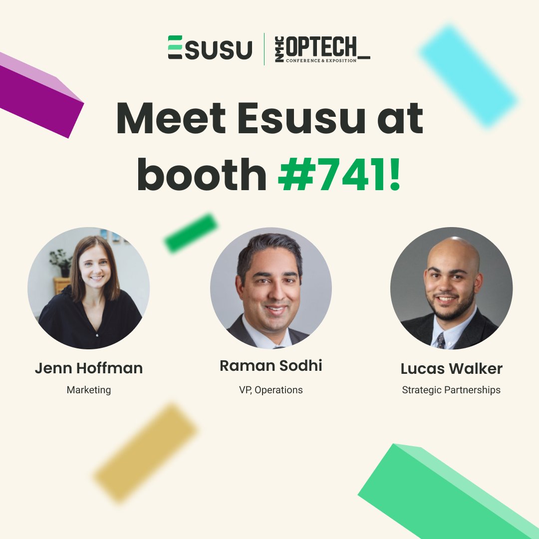 Who’s attending next week's @ApartmentWire 2023 OPTECH Conference and Expo? Visit us at booth #741! 🙌 #multifamily