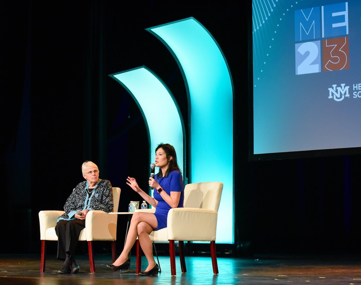 Amazing crowd of doctors, nurses, medical experts from around the world at #MetaECHO2023 @UNMHSC in Albuquerque.  Way before Zoom, Dr. Sanjeev Arora used video to teach cutting edge medical techniques to rural areas in USA and ROW! I'm lucky I discussed #halfthesky @NickKristof