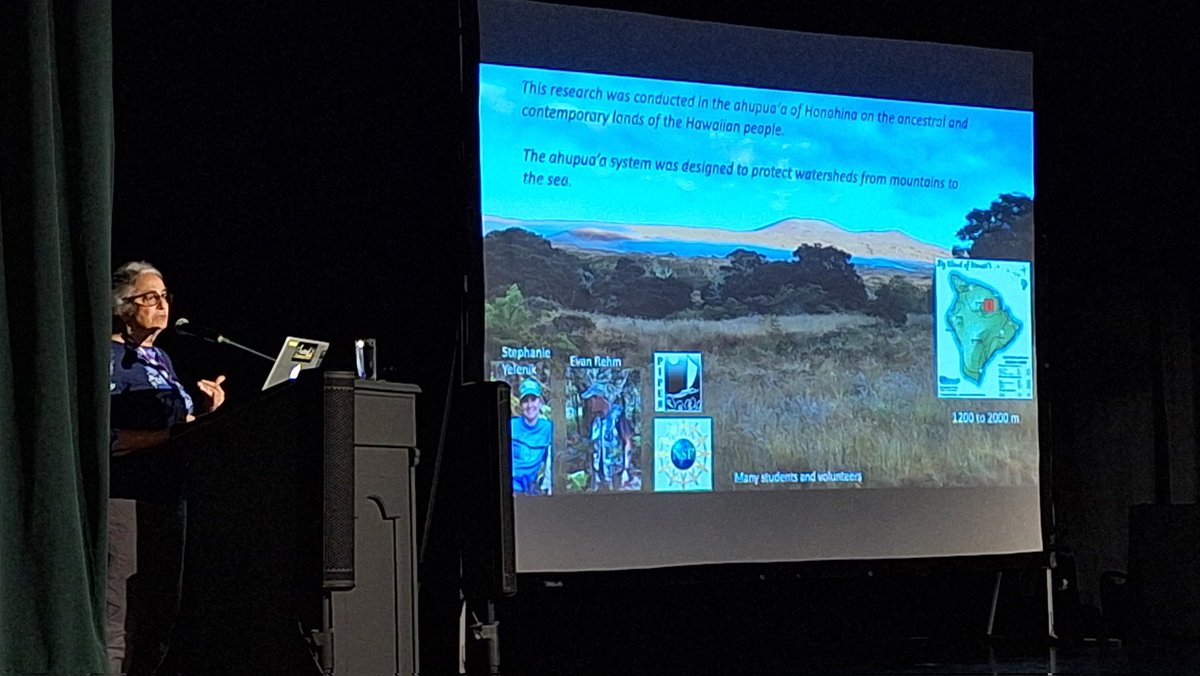 Carla D'antonio calling for more linkage between invasive species management and ecological restoration 
#emapi2023