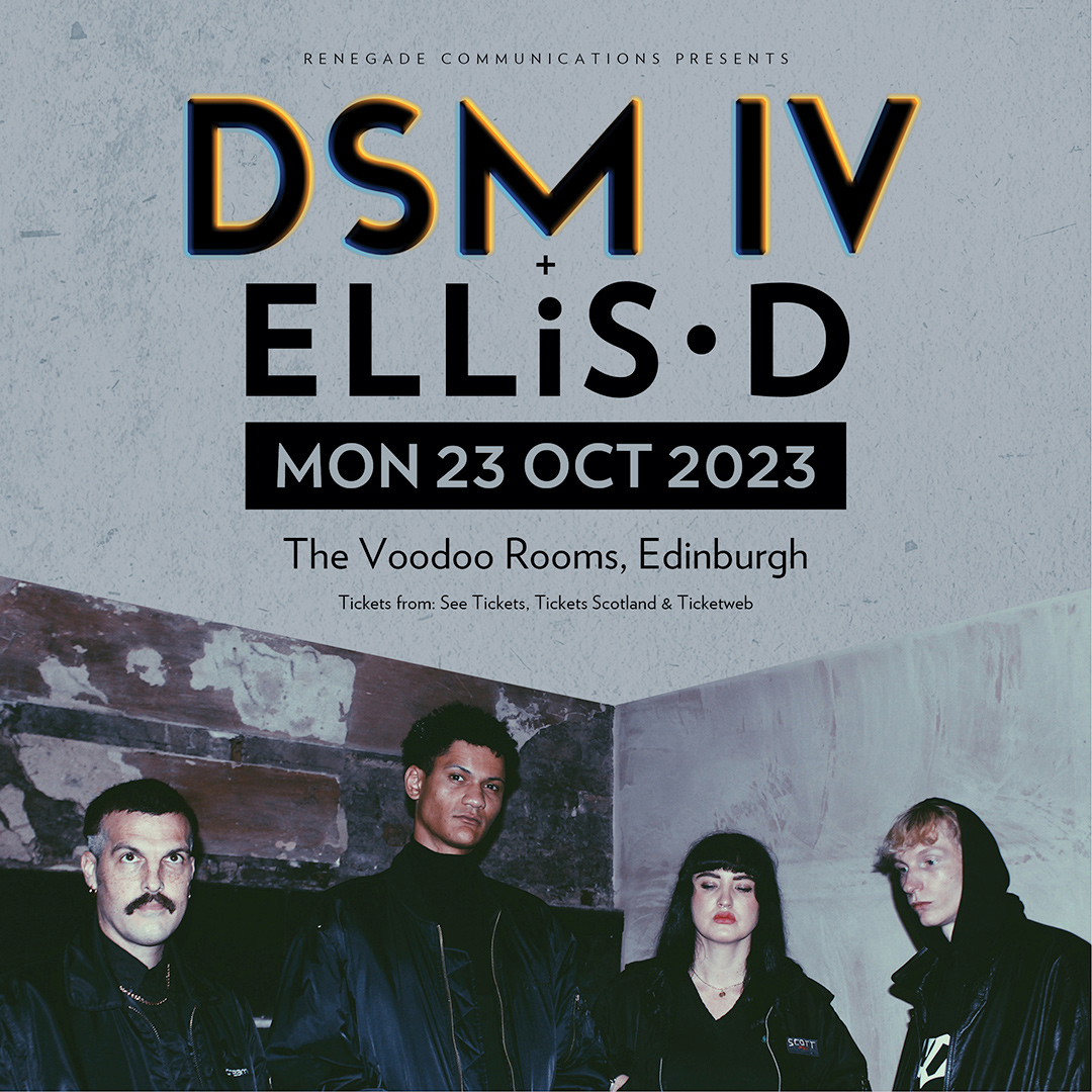 Voodoo Rooms (@voodoorooms) on Twitter photo Great double bill at Voodoo Rooms tonight 23.10.23-The DSM-IV and Ellis-D. 7.30pm See Tickets, Tickets Scotland and on the door! <a href="/THEDSMIV/">THE DSM IV</a> @ELLiSDband <a href="/seetickets/">See Tickets</a> <a href="/ticketsscotland/">Tickets Scotland</a> Great double bill at Voodoo Rooms tonight 23.10.23-The DSM-IV and Ellis-D. 7.30pm See Tickets, Tickets Scotland and on the door! <a href="/THEDSMIV/">THE DSM IV</a> @ELLiSDband <a href="/seetickets/">See Tickets</a> <a href="/ticketsscotland/">Tickets Scotland</a>