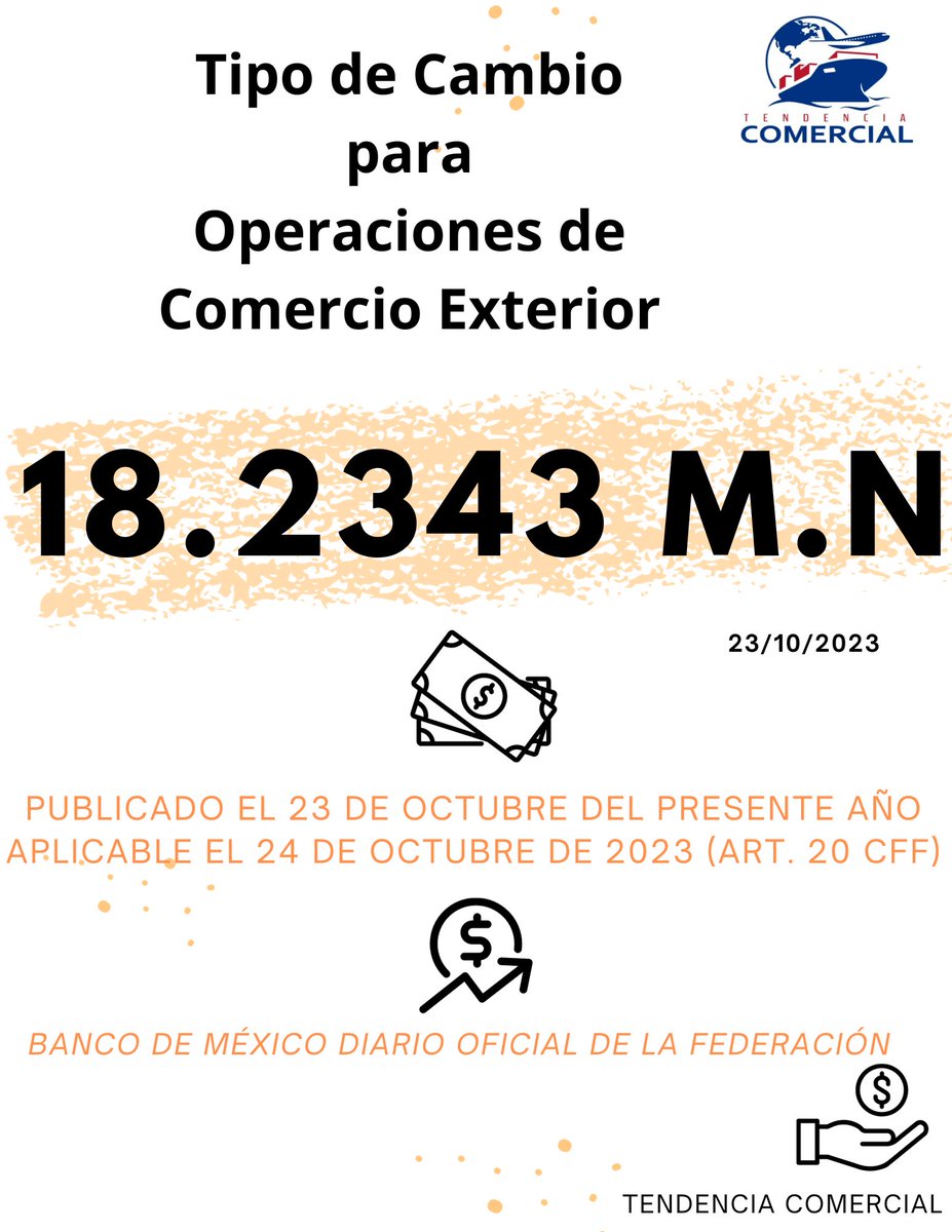 #TipodeCambio #Dolar #BancodeMéxico #Octubre #TendenciaComercial