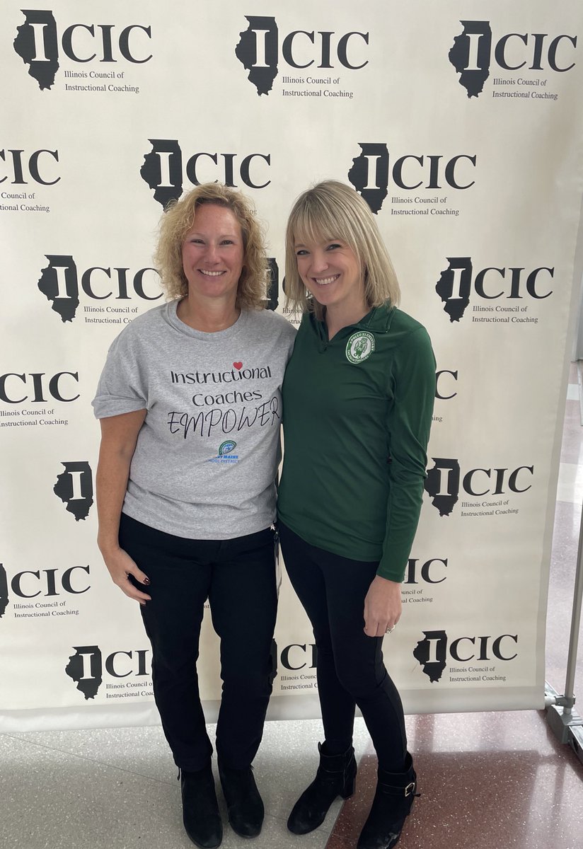 Spent the morning supporting @ApolloD63’s Instructional Coach, @DawnDettloff, as she presented with the D63 elementary instructional coaches at the Illinois Council of Instructional Coaches conference! Way to go! #63empower