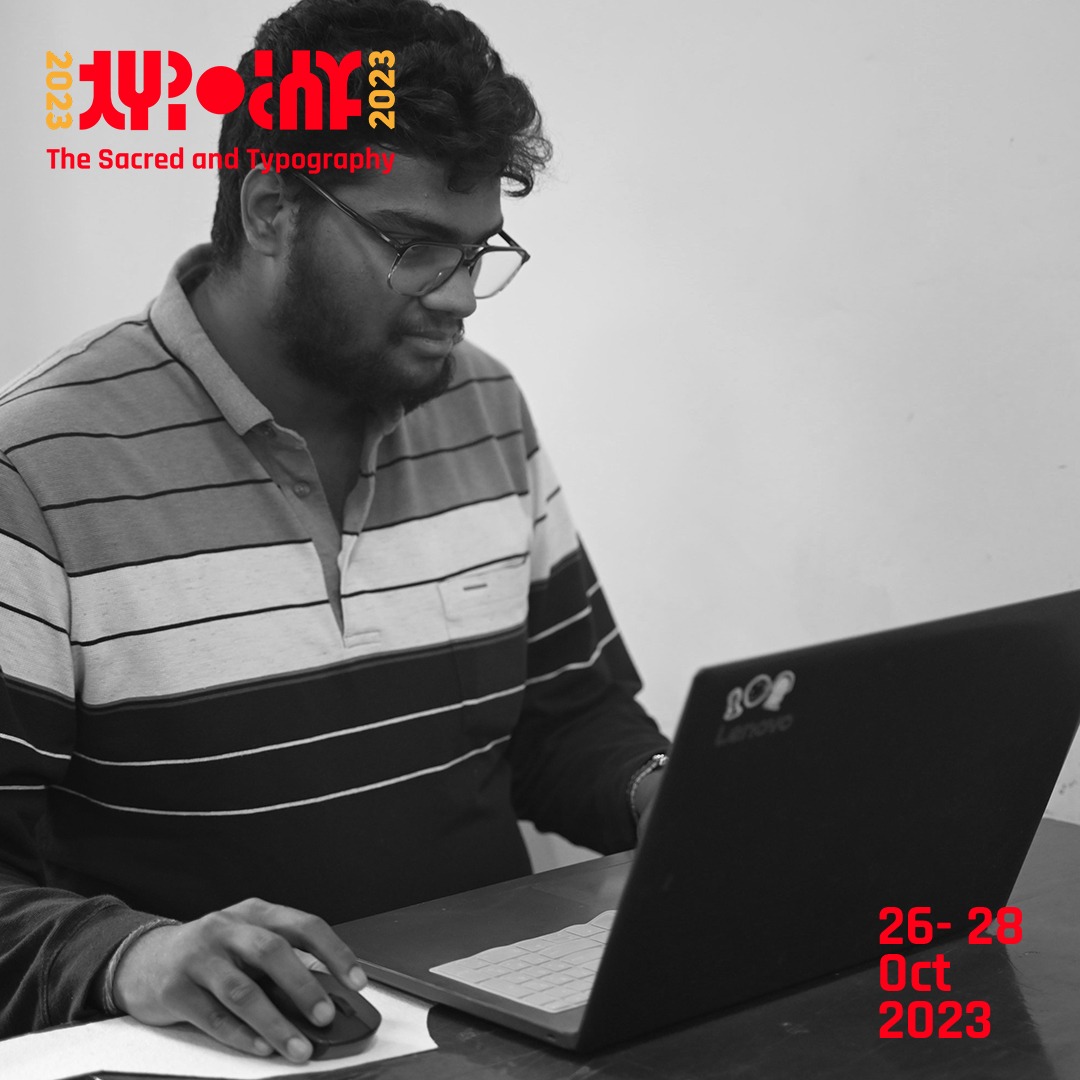 typodaybhu's tweet photo. 🌈✒️ Typoday prep in full swing! From the classics to the contemporary, typographers are gearing up for a fantastic showcase of the written word. The magic lies in the details. Stay tuned for a typographic extravaganza! 🎉 #TypoDay #TypographyMagic https://t.co/6usbPT730S