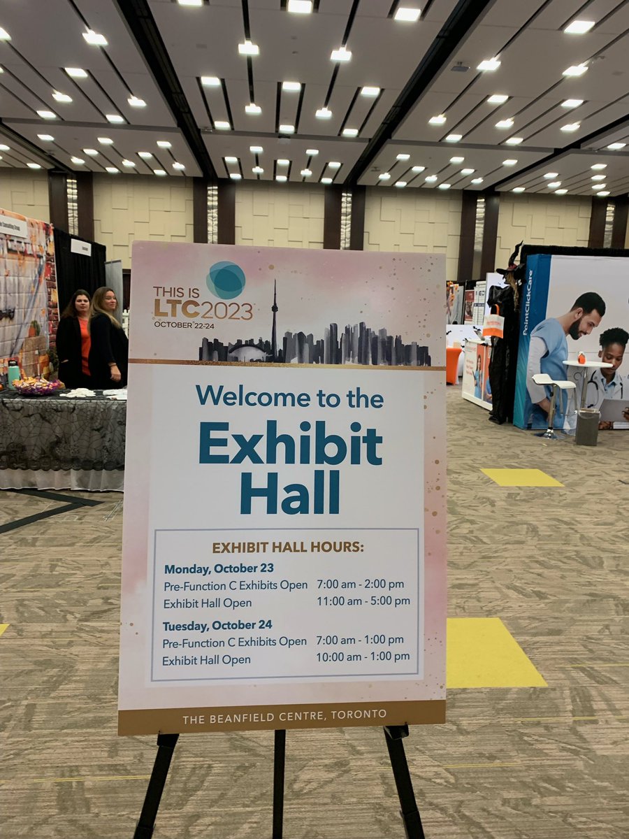 We are here! The excitement is through the roof! 

Today, we invite you to join us at Booth 95 in the vibrant Beanfield Centre at Hotel X Toronto for the highly anticipated THIS IS LTC 2023 CONFERENCE.

#LongTermCareInnovations #thisisltc #oltca #longtermcare