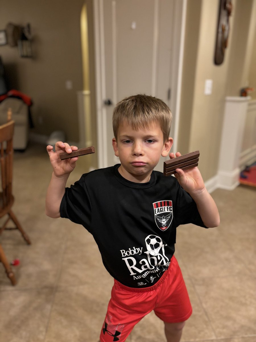 The face of a child who just learned about “paying taxes” 🍫