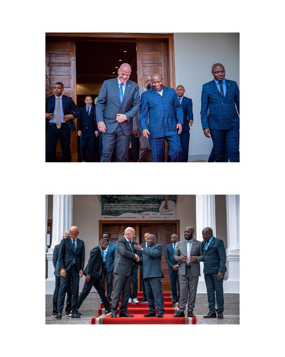 Gianni_infantino en visite au Burundi.

#fifa #burundi #gianniinfantino