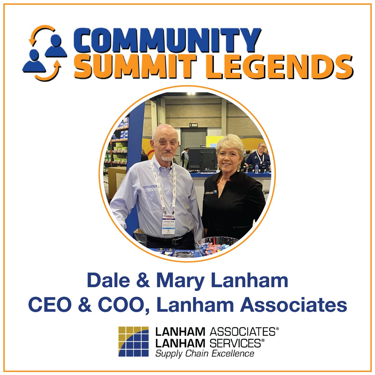 Congrats to Dale and Mary -- Summit Legend award recipients last week. Great way to wrap up a  fantastic show! #MySummitNA #MSDYN365BC