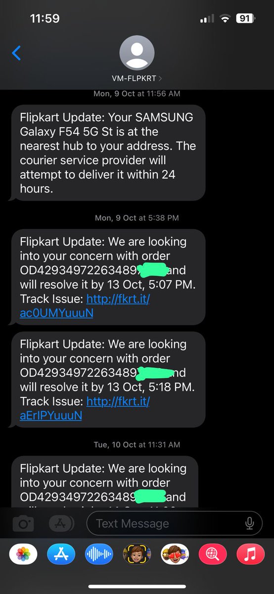 BaskarDhanush's tweet photo. Woeful experience received from Flipkart,
Have order mobile on 7 oct and out for delivery mentioned as 8 oct , still product not yet delivered. Resolution dates keep on changing Without proper update. @flipkartsupport @Flipkart @_Kalyan_K  @Walmart https://t.co/SpVWYgfpP2